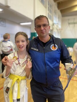 Sreča ob doseženih medaljah